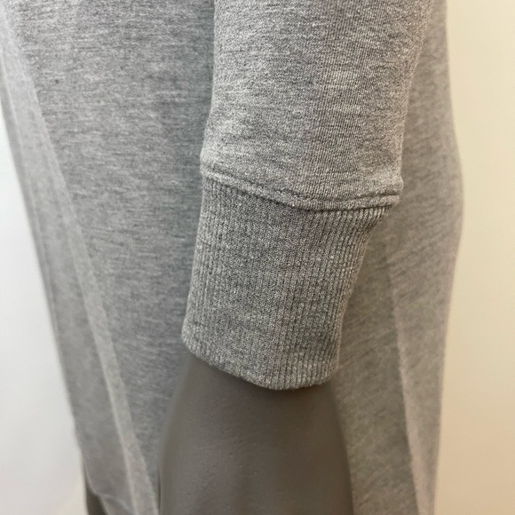 Thyme & Honey Dress Women’s M Gray Long Sleeve Casual Athleisure Short - Picture 5 of 7